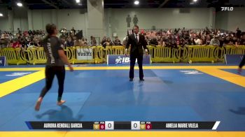 Amelia Marie Vilela vs Aurora Kendall Garcia 2025 American National IBJJF Jiu-Jitsu Open Championship
