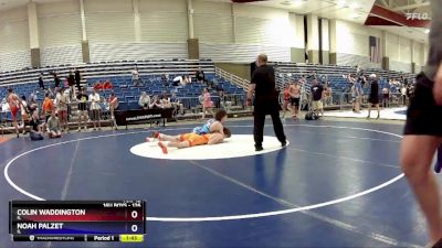 126 lbs Cons. Round 3 - Colin Waddington, IL vs Noah Palzet, IL