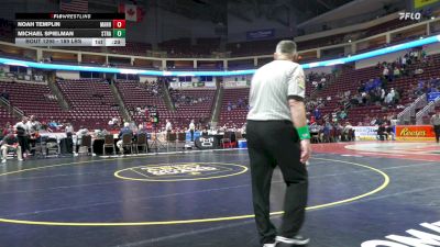 189 lbs Consi 4 - Noah Templin, Manheim Central vs Michael Spielman, Strath Haven