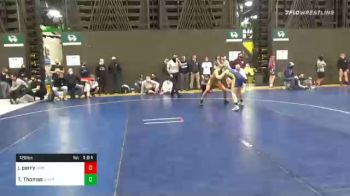 126 lbs Consolation - Joshua Perry, Unattached 61 vs Tommy Thomas, Unattached 117