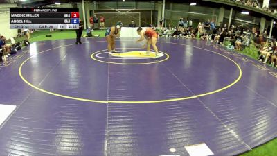 207 lbs Maddie Miller, Ohio Gray vs Angel Hill, California Red