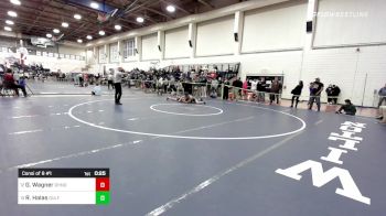 138 lbs Consi Of 8 #1 - Gavin Wagner, Daniel Hand vs Ryan Halas, Guilford