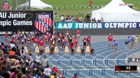 15-16 yo Aasia Laurencin Runs 13.72, Just Off National Record