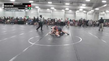 144 lbs Round 6 (10 Team) - Willis Kiler, Grindstone WC vs Declan McDowell, CTWHALE Green
