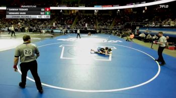 I-116 lbs Champ. Round 2 - Edward Vass, Valley Central vs Damian Tebano, Christian Brothers Academy
