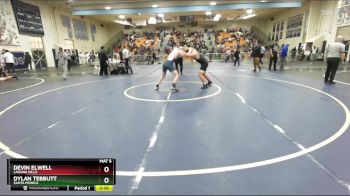 165 lbs Cons. Round 2 - Devin Elwell, Laguna Hills vs Dylan Tebbutt, Santa Monica