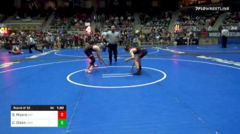 108 lbs Prelims - Gunnar Myers, Mat Assassins WC vs Caleb Olson, Iawc