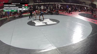 105 lbs Champ. Rd Of 16 - Corbin Ebenezer, Alaska vs Vander Cabingabang, Hawaii