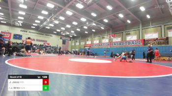 115 lbs Round Of 16 - Jonathan Jasso, Dos Palos vs Jadyn Wren, Clovis