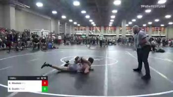 138 lbs Consi Of 32 #2 - Kevin Weekes, Mt. View vs Bram Gustin, Tooele