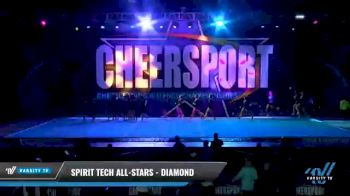 Spirit Tech All-Stars - Diamond [2021 L2 Senior - D2 - Small Day 1] 2021 CHEERSPORT National Cheerleading Championship