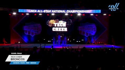 Tech Cheer - Broncos [2025 L1.1 Youth - PREP - Medium Finals] 2025 NCA All-Star National Championship