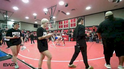 170 lbs Quarterfinal - Libbee Pendergraft, Kiefer High School vs Destiny Doyle, Braggs