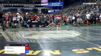 126 lbs Rnd Of 64 - Cannon Montoya, Nevada vs Brody Baumann, Indiana