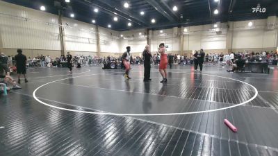 285 lbs Quarterfinal - Cameron Eldridge, Coastline Wrestling Academy vs Jakari Johnson, Unattached