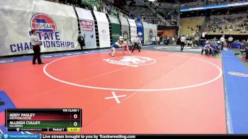 155 Class 1 lbs Cons. Round 3 - Alleigh Culley, Hillsboro vs Addy Pasley, Southern Boone