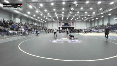 116 lbs Round 2 (3 Team) - Nicholas Fortugno, Briarcliff-Byram Hills-Valhalla-Westlake vs Jacob Sweeney, Niagara Wheatfield Sr HS