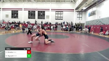 138 lbs Consi Of 16 #2 - Cash Brooks, Pace Academy vs Hunter Nguyen, Marist School