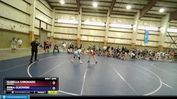 110 lbs Cons. Semi - Isabella Coronado, Nevada vs Erika Olkowski, Hawaii