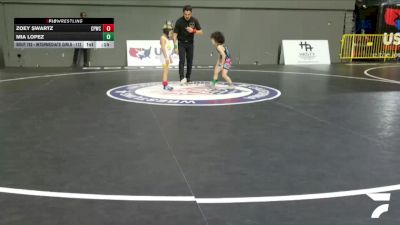 Bantam - 45 lbs 5th Place Match - Zander Gutierrez, TUF California Wrestling Academy vs Jeffrey Muniz, Red Star Wrestling Academy