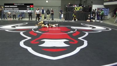 128 lbs Round Of 32 - Jesse Enriquez, Golden West vs Nathaniel Garza, Foothill
