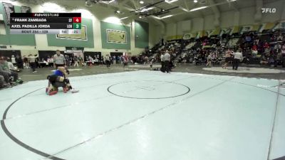 128 lbs Cons. Round 2 - Axel Padilla Jorda, Lincoln vs Frank Zambada, San Ysidro