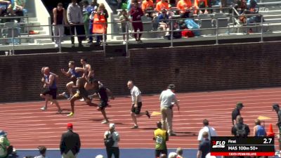 Men's Masters 55+ 100m At 2026 Penn Relays