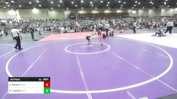 73 lbs 3rd Place - Jordy Smart, Ravage WC vs Austin Latinis, Gold Rush Wrestling