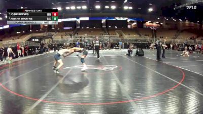 119 lbs Cons. Semi - Lamberto Duarte, Mater Lakes vs Brantley Bowen, Long Cane Middle School/ Troup Wrestling