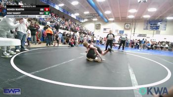 90 lbs Semifinal - Kohen Martin, Claremore Wrestling Club vs Kolt Babot, Wolfpak Wrestling