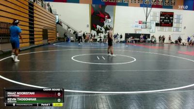 126 lbs Champ. Round 1 - Maaz Nooristani, Southridge vs Kevin Thogonmar, Gresham