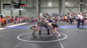 105 lbs Champ. Round 1 - Damaris Vargas, Bobcat Wrestling Club vs Chelsie Crome, Marysville