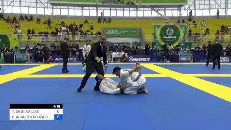 TIAGO DA SILVA LUIZ vs CESAR AUGUSTO SOUZA DE OLIVEIRA 2023 Brasileiro Jiu-Jitsu IBJJF