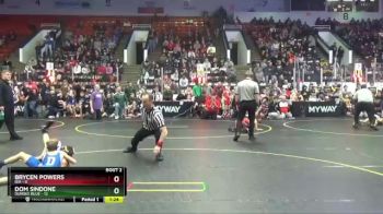 60 lbs Round 1 (4 Team) - Dom Sindone, Dundee Blue vs Brycen Powers, Ida