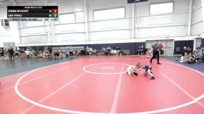 55 lbs Consi Of 16 #2 - Owen Wykoff, PA vs Leo Vitali, OH
