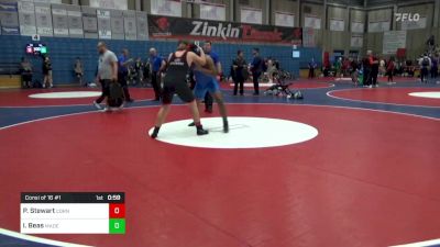 220 lbs Consi Of 16 #1 - Peyton Stewart, Corning Union vs Isaiah Beas, Madera