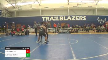 160 lbs 3rd Place - Darius Island-Jones, Manhattan vs Eli Hynes UNA, Broken Arrow