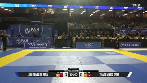Thiago Munoz Ortiz vs Luan Gomes Da Silva 2026 Pan Jiu Jitsu IBJJF Championship