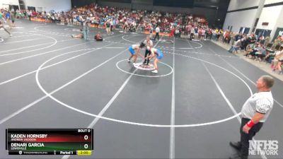 1A/2A 170 Quarterfinal - Denari Garcia, Lewisville vs Kaden Hornsby, Andrew Jackson