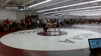 133 lbs Semifinal - Carter Freeman, Augsburg vs Antonio Martinez, Sioux Falls