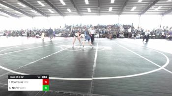 113 lbs Consi Of 8 #2 - Isac Contreras, Desert Dogs Wrestling vs Alex Norby, Warhammer6