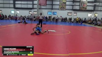 90 lbs Semis (4 Team) - Chase McCord, DARKHORSE WRESTLING CLUB - BLACK vs Maximus Behrooz, BLACKHAWK WC