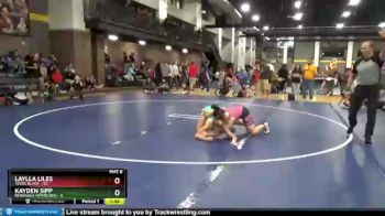 142 lbs Round 2 (6 Team) - Laylla Liles, Texas Black vs Kayden Sipp, Nebraska Vipers Red