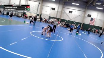 122-128 lbs Cons. Round 2 - Christina Lopez, Sedgwick County vs Sloane Abbey, Kearney Matcats