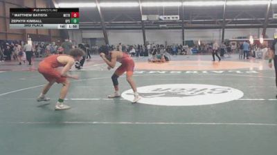 135 lbs 3rd Place - Matthew Batista, Metro Elite RTC vs Zephyr Kimball, Gps