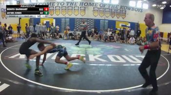 113 lbs Placement (16 Team) - Benito Barnhart, Alpha Dogs vs Jayme Jones, The Outsiders