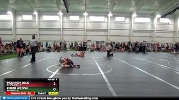 52 lbs Round 2 (3 Team) - Ember Wilson, WV Wild vs McKinney Deck, 84 Athletes