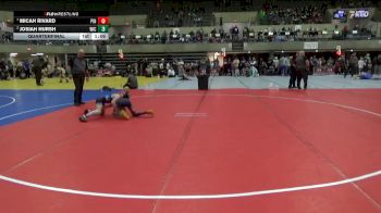 80 lbs Quarterfinal - Josiah Hursh, N8 vs Micah Rivard, Pinnacle