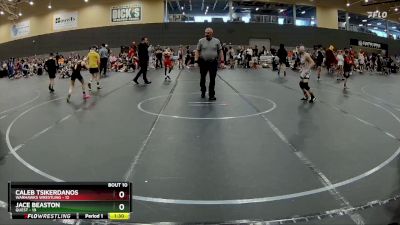 76 lbs Round 4 (6 Team) - Caleb Tsikerdanos, Warhawks Wrestling vs Jace Beaston, Quest