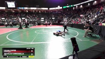 126 lbs Cons. Round 2 - Nicholas Carrossellia, STR1 vs Julian Coffee, Unattached